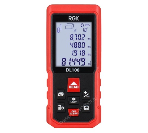 Лазерный дальномер RGK DL100 (с поверкой) Лазерный дальномер RGK DL100 (с поверкой)