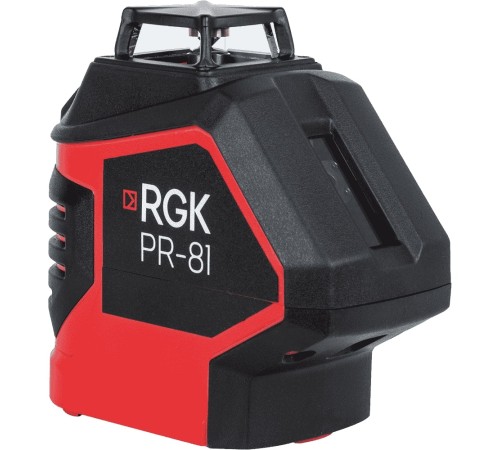 Комплект: лазерный уровень RGK PR-81 + штанга-упор RGK CG-2 Комплект: лазерный уровень RGK PR-81 + штанга-упор RGK CG-2