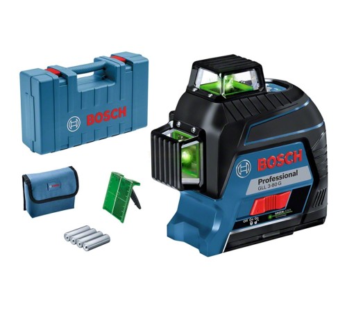 Лазерный уровень Bosch GLL 3-80 G Professional (0.601.063.Y00) Лазерный уровень Bosch GLL 3-80 G Professional (0.601.063.Y00)