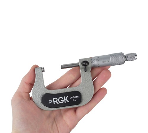 Микрометр RGK MCM-50 с калибровкой Микрометр RGK MCM-50 с калибровкой