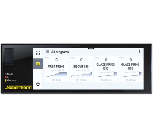 Высокотемпературная печь Nabertherm LHTC 03/16/C550 с откидной дверью, с нагревательными элементами из SiC, 1600°С, 3 л (Артикул LC034K6ON5) Высокотемпературная печь Nabertherm LHTC 03/16/C550 с откидной дверью, с нагревательными элементами из SiC, 1600°С, 3 л (Артикул LC034K6ON5)