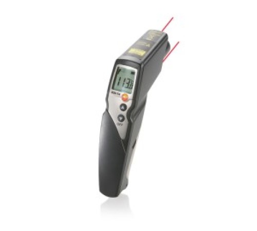 Инфракрасный термометр Testo 830-T4 с 2-х точечным лазерным целеуказателем Инфракрасный термометр Testo 830-T4 с 2-х точечным лазерным целеуказателем
