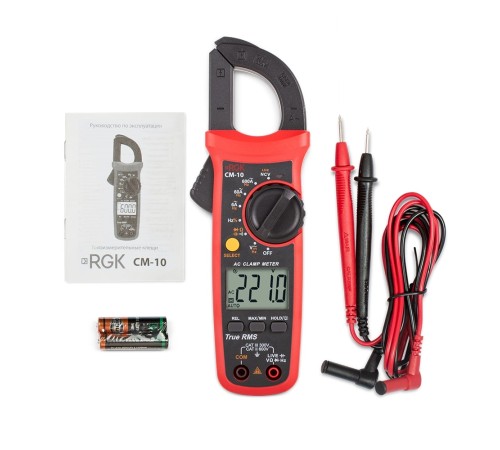 Токовые клещи RGK CM-10 Токовые клещи RGK CM-10